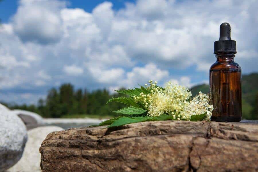 Flower remedy dosage bottle for combining essences Flower remedy dosage bottle for combining essences